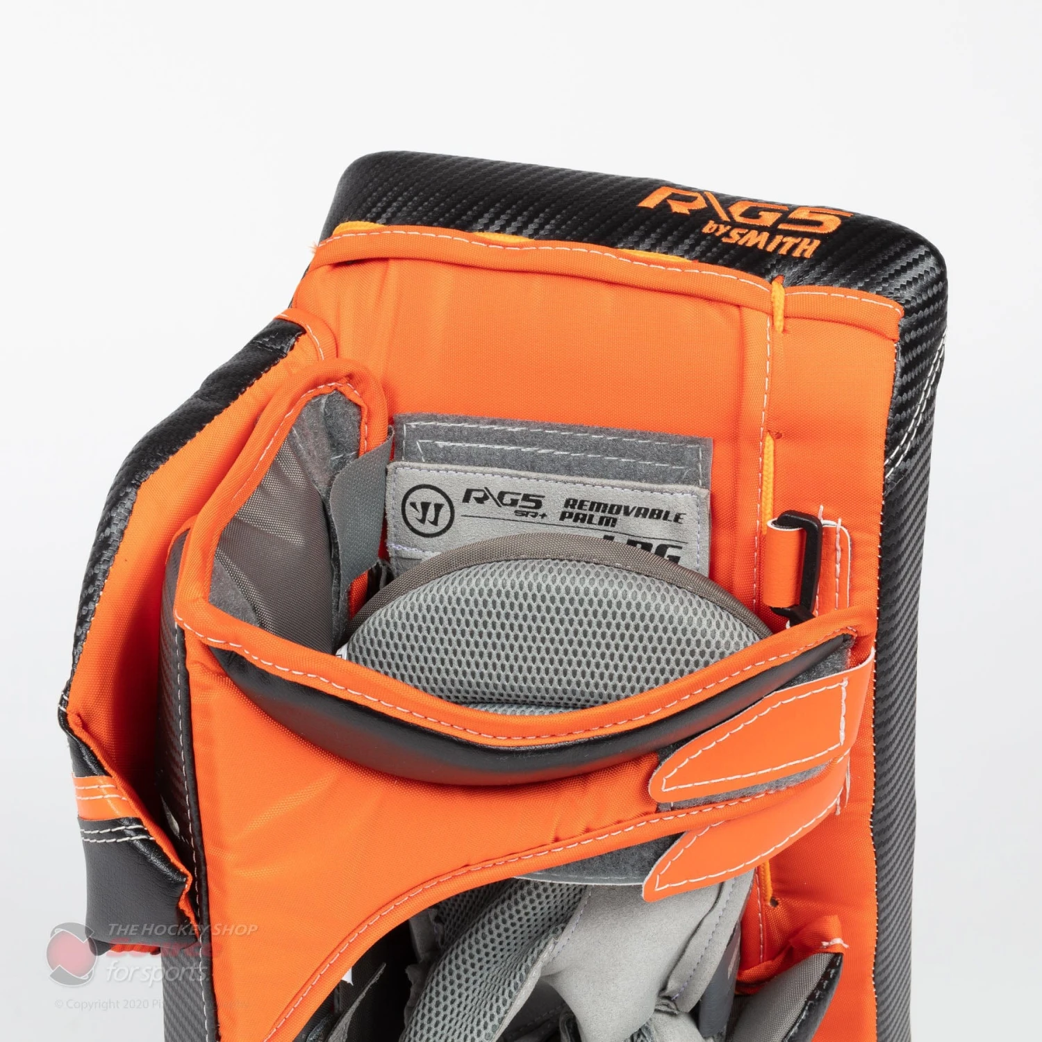 Warrior Ritual G5 SR+ Senior Goalie Blocker - Source Exclusive 11 Warrior Ritual G5 SR+ Senior Goalie Blocker - Source Exclusive - Image 9