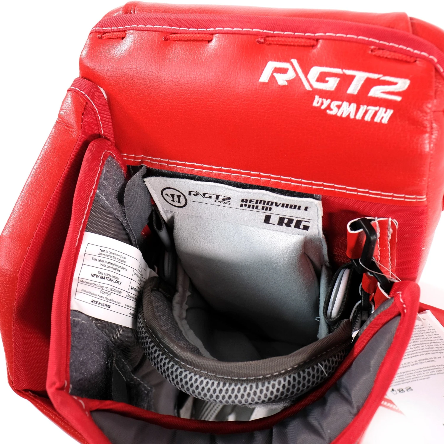 Warrior Ritual GT2 Pro Classic Senior Goalie Blocker 17 Warrior Ritual GT2 Pro Classic Senior Goalie Blocker - Image 15