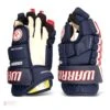 Warrior Alpha FR Pro Junior Hockey Gloves 1 Warrior Alpha FR Pro Junior Hockey Gloves -Warrior warrior gloves warrior alpha fr pro junior hockey gloves navy red white 10 28743818281026