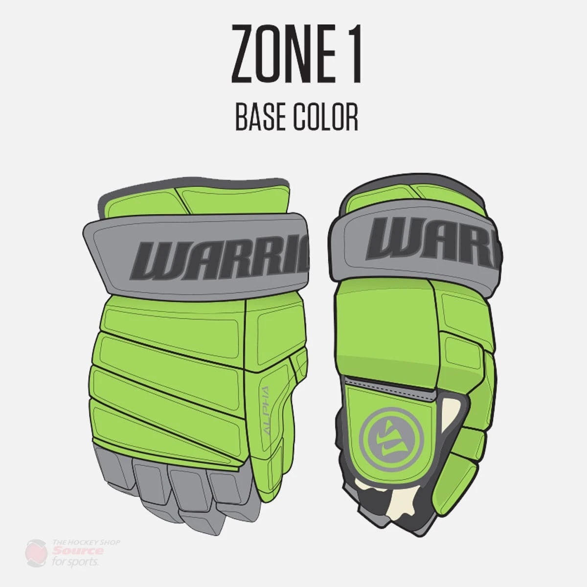 Warrior Alpha Pro Custom Hockey Gloves 4 Warrior Alpha Pro Custom Hockey Gloves - Image 2