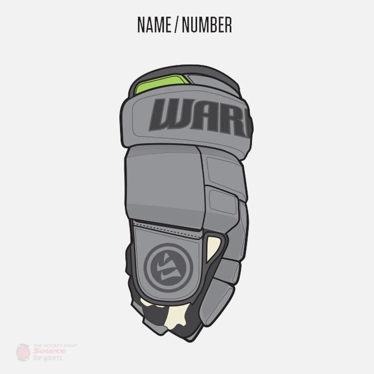 Warrior Alpha Pro Custom Hockey Gloves 11 Warrior Alpha Pro Custom Hockey Gloves - Image 9