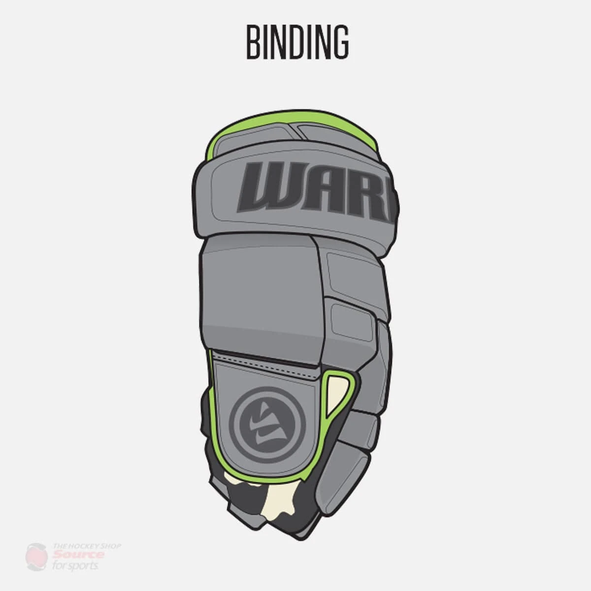 Warrior Alpha Pro Custom Hockey Gloves 9 Warrior Alpha Pro Custom Hockey Gloves - Image 7