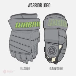 Warrior Alpha Pro Plus Custom Hockey Gloves -Warrior warrior gloves warrior alpha pro plus custom hockey gloves 11782921191490