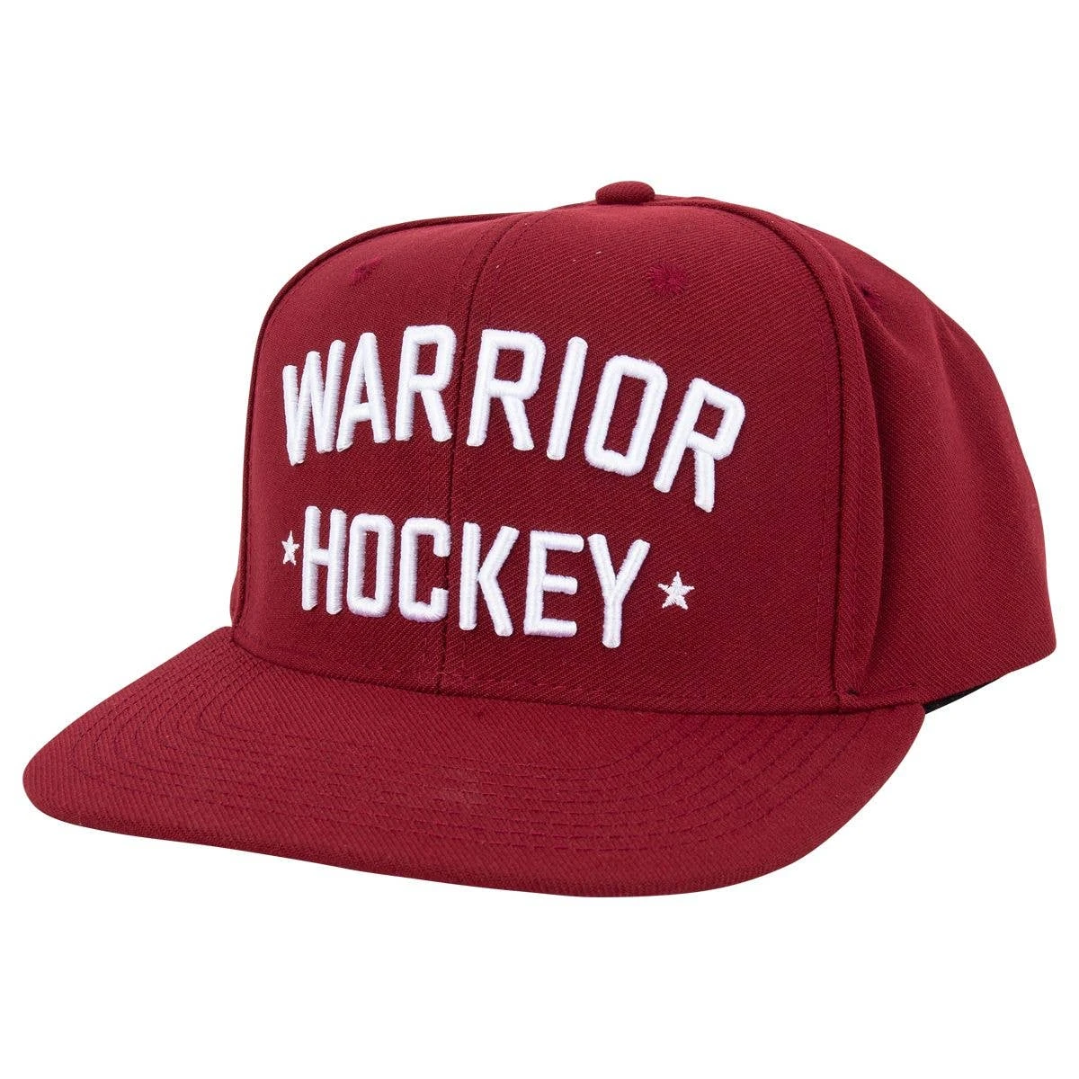 Warrior Hockey Street Snapback Hat - Burgundy 3 Warrior Hockey Street Snapback Hat - Burgundy