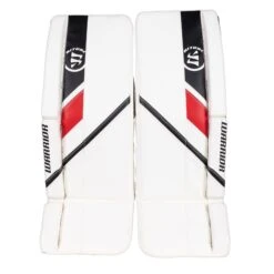 Warrior Ritual G5 Intermediate Goalie Leg Pads -Warrior warrior leg pads warrior ritual g5 intermediate goalie leg pads white black red 30 1 28766285529154